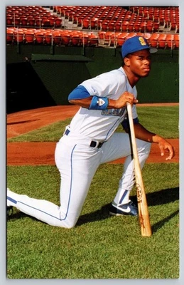 Postal Ken Griffey Jr. 24 Seattle Mariners Outfield Béisbol MLB 1991 Colla Foto 1 de 2