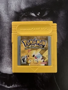 Pokemon Amarillo: Edición Pikachu GameBoy Auténtico Probado Guarda Envíos Con Estuche - Imagen 1 de 2