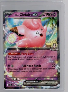 Pokemon Lillie's Clefairy ex doble raro SV09: Journey Together 056/159 casi nuevo - Imagen 1 de 1