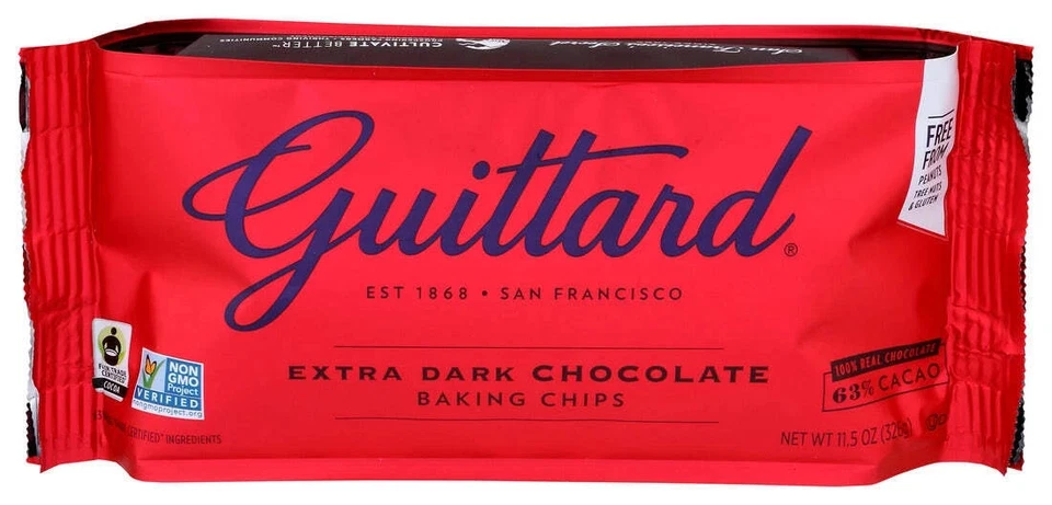 Guittard  Extra Dark Chocolate Baking Chip   11.5 Oz Pack Of 1 - Image 1 of 1