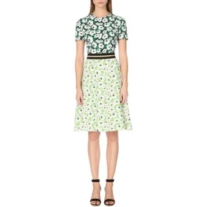Stella McCartney Women's Petra Dress-Black size 34/S Floral Spring Summer - Picture 1 of 16