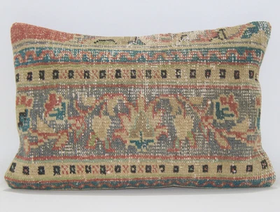 Vintage Soft Decor Kilim Pillow Reversible Case Cushion Cover Home Sofa Decor - Image 1 of 4