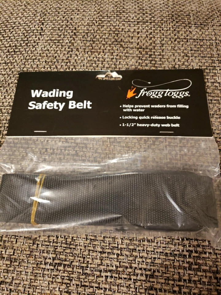 Frogg Toggs Pesca Vadeadores Cinturón de Seguridad Caza Vadeo Hebilla de Liberación Rápida Foto 1 de 1