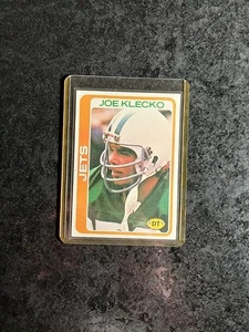 Vintage 1978 Joe Klecko Rookie Football Card Topps #287 EX-NM - Foto 1 di 12
