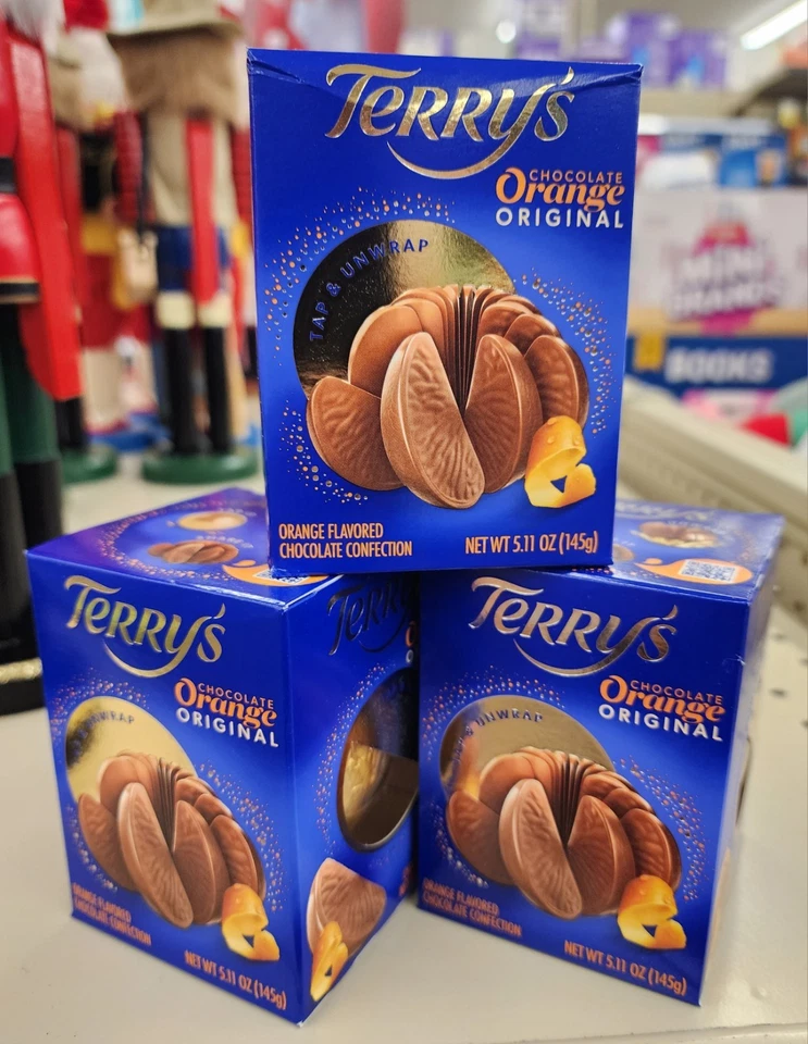 Terry's Bola de Chocolate Chocolate con Leche con Sabor Naranja Natural 5.53oz Lote de 3 Foto 1 de 1