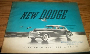 1948 DeSotoa Car Advertising Brochure~Moody Motor Sales & Service Laconia N.H. - Picture 1 of 5