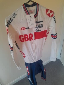 Kalas Elite GB British Cycling Aero TT Road Time Trial Skinsuit Size 2+ / Small - Picture 1 of 3