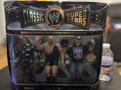 WWE Jakks Classic Superstars John Cena, Edge, And The Big Show paquete de 3 ¡RARO NUEVO EN CAJA!! Foto 1 de 4