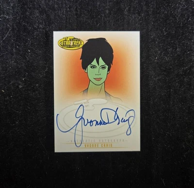 Star Trek Animated - Yvonne Craig as Voice of Marta Autograph Card A39 - Image 1 of 2