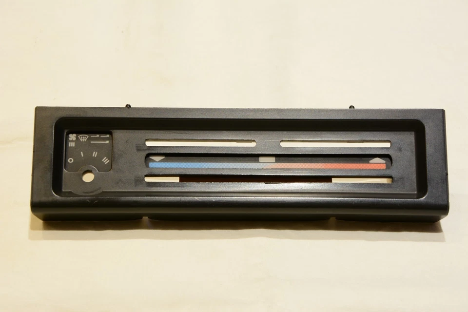 Porsche 924 924S 944 Calentador Soplador Interruptor Cubierta Panel Negro # 477857115 Foto 1 de 4