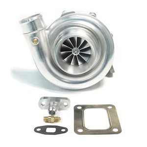 T76 T4 Turbo Charger Dual Ball Bearing Q-Trim Billet CompressorWheel 1000HP - Picture 1 of 11
