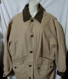 Orvis Mens Womens Horse FARM BARN Canvas Field Chore Hunting Jacket Quilted - Picture 1 of 9