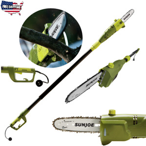 Tree Trimmer Pole Saw Electric Chainsaw Pruner Telescoping 15 Ft Branch Cutter