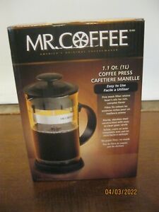 Mr. Coffee 1.1 Quart Coffee Press 