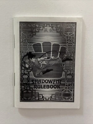 Shadowfist CCG TCG Limited Edition Instruction Rule Book Manual 1995 Upper Deck - Image 1 of 2