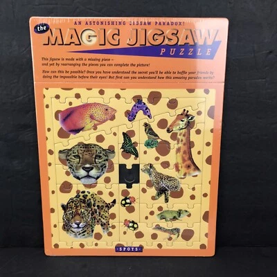 Blue Opal The Magic Jigsaw Puzzle - Spots 1998 Brand New - Image 1 of 2