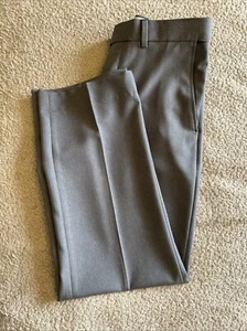 Pantalón Jack Reid Frente Plano Calce Regular Inteligente Informal Gris Cintura 30 Regular - Imagen 1 de 8