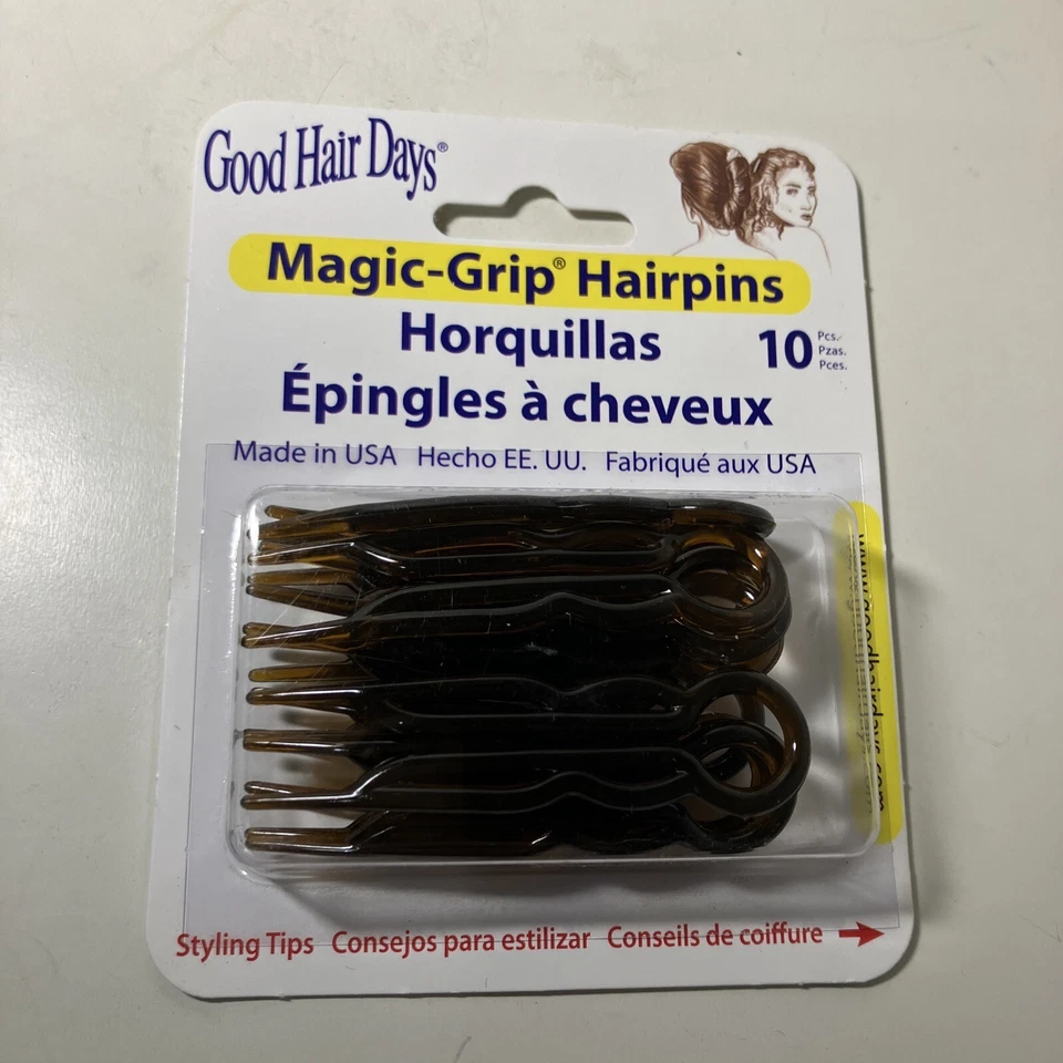 Miles Kimball Magic Grip Hair Pins Set of 10