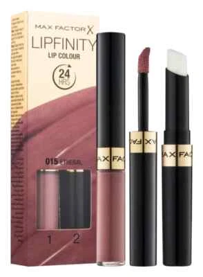 Max Factor Lipfinity Lip Colour rossetto lunga tenuta e balsamo  015 Etheral - Imagen 1 de 3