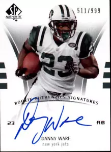 B0364- 2007 SP Authentic #245 Danny Ware RC Auto / 999 - Nm-Mt - Bild 1 von 2
