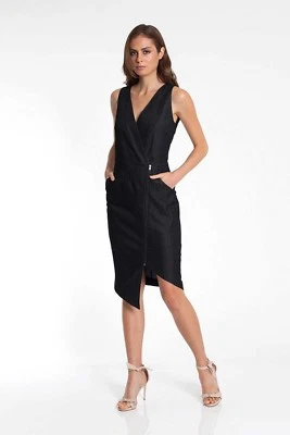 NWT honey & beau Lola Denim Zip Dress Size 8 Sold Out RPR$115 - image 1 of 4