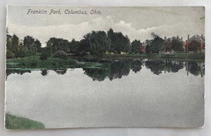 RARE Antique Postcard with Blank Back "Franklin Park, COLUMBUS OHIO" UNP UDB - Picture 1 of 2