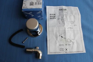 GA031- Grohe Relexa Wandanschlussbogen 1/2" mattchrom Nr. 28678000 - Bild 1 von 1