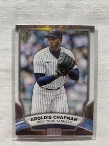 2022 Topps Tribute Aroldis Chapman #65 - MINT Pack Fresh New York Yankees - Picture 1 of 2