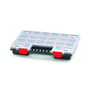 Organizer Sortimentskasten Kunststoff  34 x 25 x 5 cm bis 20 Kleinteilefächer - Bild 1 von 6