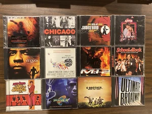 Soundtrack Musical CD Lot (13 Discs) – Grease, Space Jam, Spider-Man, Bond EXC - Picture 1 of 19