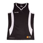 Spalding Basketball Jam Womens Tank Top Sleeveless Jersey Shirt Black White