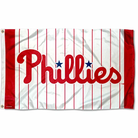 Philadelphia Phillies Pinstripes Flag Cover