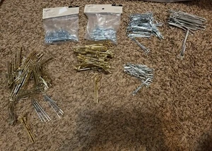 Curtain Drapery HARDWARE Hooks Pin Pinch Pleat Vintage Mix lot vintage Drapery - Picture 1 of 8