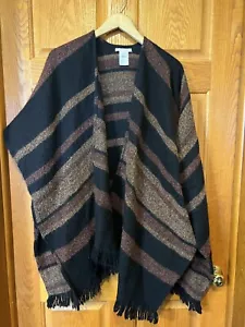 T68 American Eagle Poncho Pullover Western Damen Einheitsgröße - Bild 1 von 3