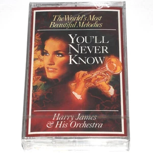 Harry James & His Orchestra - You'll Never Know (Cassette Tape 1995) NEW SEALED - Picture 1 of 3