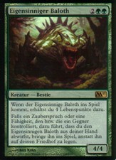 Stubborn Baloth Foil/obstinate Baloth | NM | M11 | Ger | Magic MTG