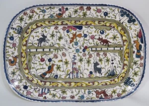 Williams Sonoma "Provence Castle" Serving Platter (19" x 13") Nazari - Portugal - Picture 1 of 10