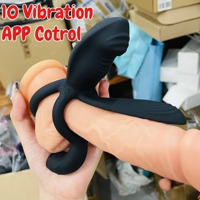 Вибратор Penis кок кольцо точка G Dildo массажер сексуальные игрушки для женщин мужчин пар - Изображение 1 из 4