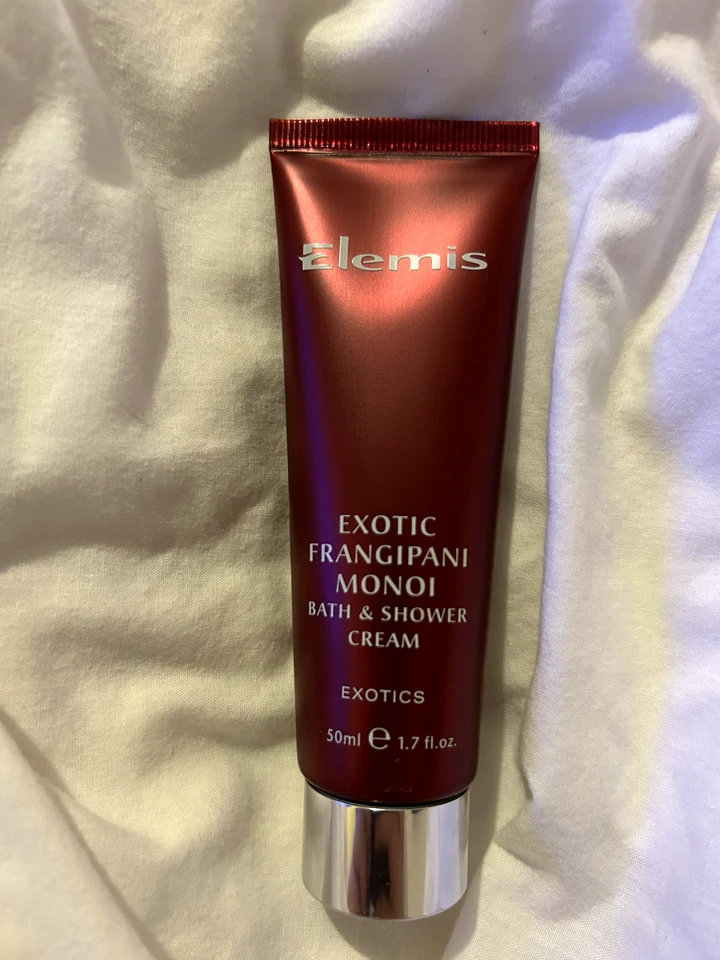 Крем для душа ELEMIS Body Exotics Frangipani Monoi 1,7 жидкой унции 50 мл. Дорожный размер - Изображение 1 из 1