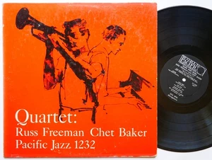 CHET BAKER RUSS FREEMAN Quartett LP WORLD PACIFIC RECORDS PJ-1232 US 1957 DG MONO - Bild 1 von 12