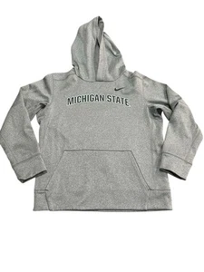 Nike Youth XL Hoodie Michigan State Spartans Sweatshirt Gray - Picture 1 of 5