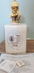 Cherished Teddies #4005880 "Holmes" It’s No Mystery Why We’re Friends en caja - Imagen 1 de 5