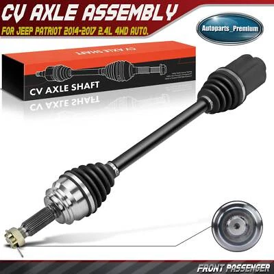Conjunto de eje CV pasajero delantero derecho para Jeep Patriot 2014-2017 2,4 L 4x4 automático Foto 1 de 4