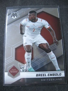 BREEL EMBOLO 2021-22 Mosaic Road to the FIFA World Cup Qatar #142 SWITZERLAND - Picture 1 of 2