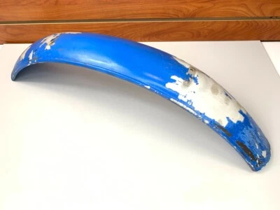72 Yamaha DT2 250 Front Fender Guard Plastic 6-G - Image 1 of 4