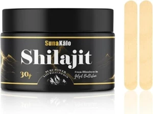 Suna Kalo Pure Himalayan Organic Shilajit   Gold Grade, 100% Shilajit Supplement - Picture 1 of 7