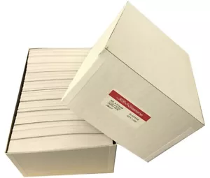 1000 sobres de vidrio medianos de alta calidad #8 6 5/8 x 4 1/2 antideslustre - Imagen 1 de 6