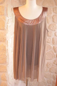 Tunique marron neuve taille 3 marque DANNY - Foto 1 di 1