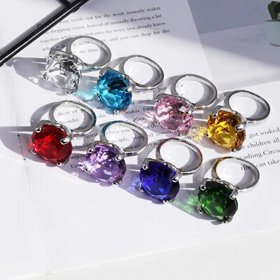 8 Piezas 20MM Color Cristal Diamante Servilletero Anillo Paño de Comedor Metal Servilletero Soporte Foto 1 de 4