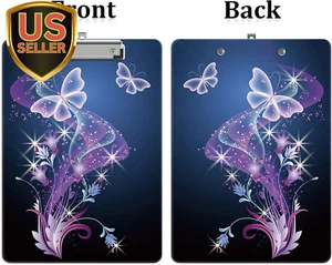 Plastic A4 Clipboards, Cute Clip Board Stardard Letter Size 9 X 12.5 In, Offi... - Picture 1 of 7